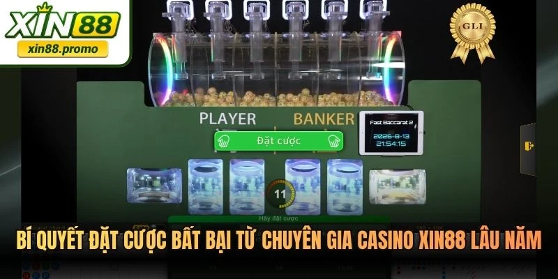 Bí quyết đặt cược bất bại từ chuyên gia casino XIN88 lâu năm