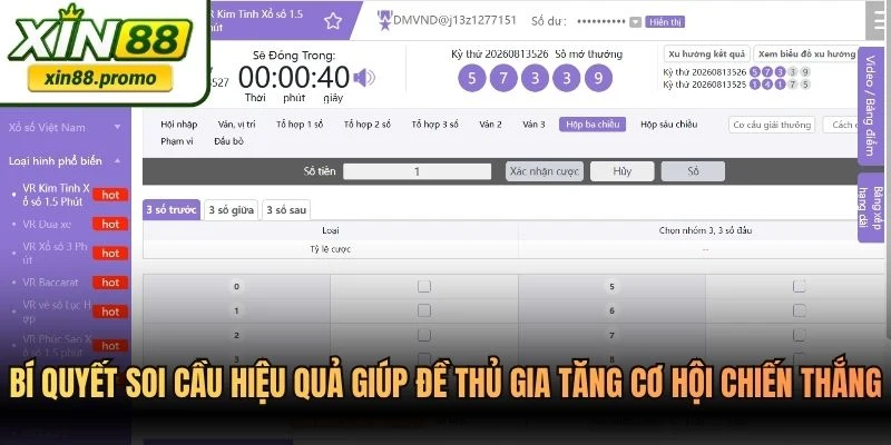 Bí quyết soi cầu hiệu quả giúp đề thủ gia tăng cơ hội chiến thắng